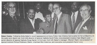 Baker, Anita / Baker Cooks / 1986