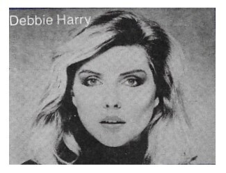 Harry, Debbie / Closeup-Name in Corner - "Kookoo" Era / 1981