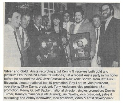 Kenny G / Silver and Gold / 1987
