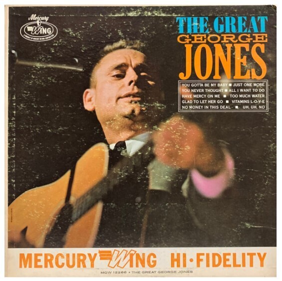 Jones, George / The Great George Jones / Mercury-Wing MGW-12266-W