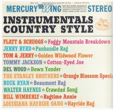 Various Artists / Instrumentals Country Style / Mercury Wing SRW-16261