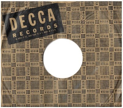 Decca Records / Songs of Our Times / Tan-Black