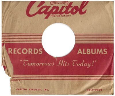 Capitol / Tomorrow's Hits Today! / Tan-Red