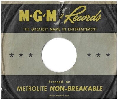 MGM Records / The Greatest Name in Entertainment / Green-Yellow-Black