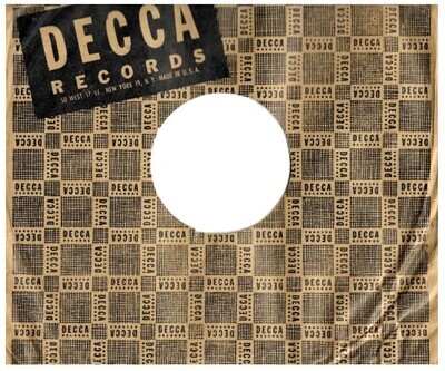 Decca Records / Great Decca Albums Also Available / Tan-Black