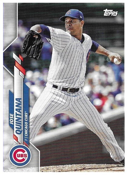 Quintana, Jose / 2020 Chicago Cubs / Topps #CHC-7