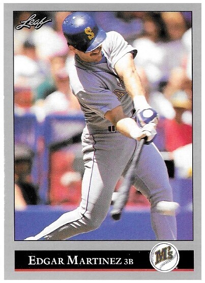 Martinez, Edgar / 1992 Seattle Mariners / Leaf #197