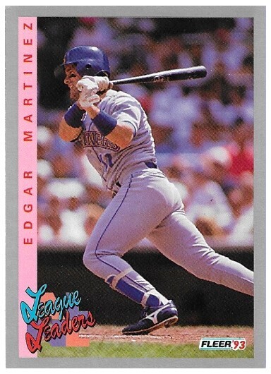 Martinez, Edgar / 1993 Seattle Mariners / Fleer #344