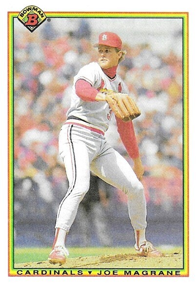 Magrane, Joe / 1990 St. Louis Cardinals / Bowman #183