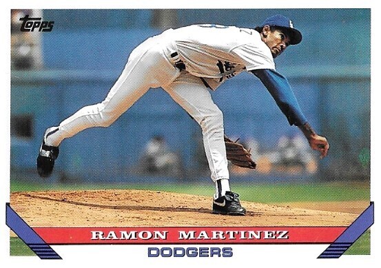 Martinez, Ramon / 1993 Los Angeles Dodgers / Topps #120