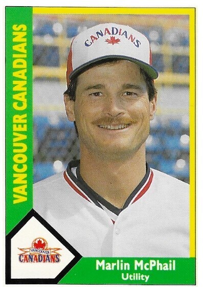 McPhail, Marlin / 1990 Vancouver Canadians / CMC #645