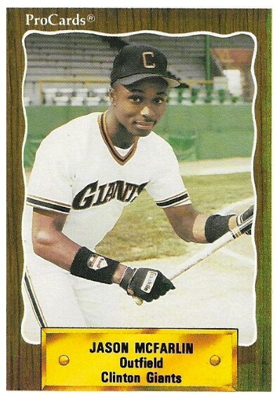 McFarlin, Jason / 1990 Clinton Giants / CMC #845