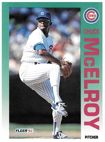 McElroy, Chuck / 1992 Chicago Cubs / Fleer #388