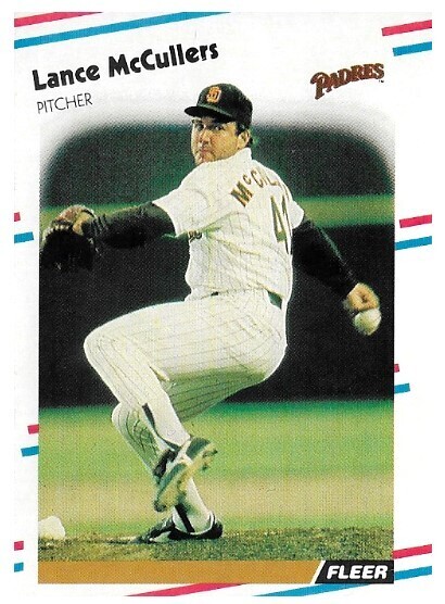McCullers, Lance / 1988 San Diego Padres / Fleer #592