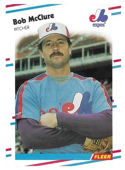 McClure, Bob / 1988 Montreal Expos / Fleer #189