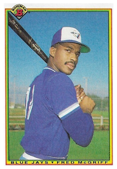 McGriff, Fred / 1990 Blue Jays / Bowman #513