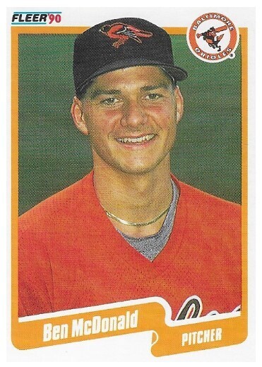McDonald, Ben / 1990 Baltimore Orioles / Fleer #180