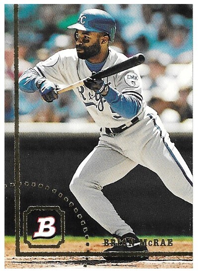 McRae, Brian / 1994 Kansas City Royals / Bowman #115