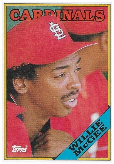 McGee, Willie / 1988 St. Louis Cardinals / Topps #160