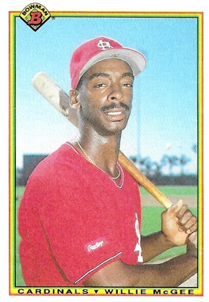 McGee, Willie / 1990 St. Louis Cardinals / Bowman #194