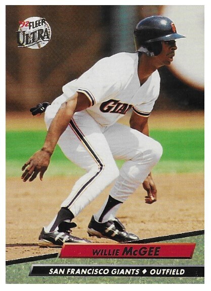 McGee, Willie / 1992 San Francisco Giants / Ultra #294