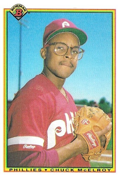 McElroy, Chuck / 1990 Philadelphia Phillies / Bowman #150