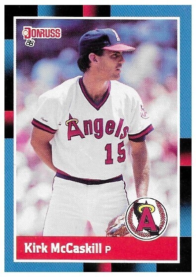 McCaskill, Kirk / 1988 California Angels / Donruss #381