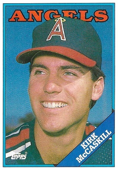 McCaskill, Kirk / 1988 California Angels / Topps #16