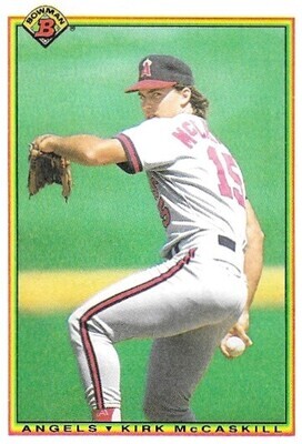 McCaskill, Kirk / 1990 California Angels / Bowman #283