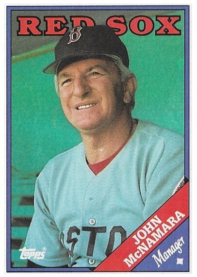 McNamara, John / 1988 Boston Red Sox / Topps #414