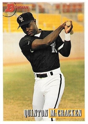McCracken, Quinton / 1993 Colorado Rockies / Bowman #260