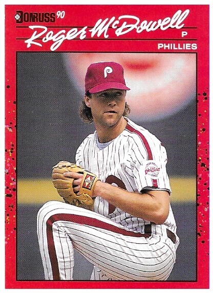 McDowell, Roger / 1990 Philadelphia Phillies / Donruss #251