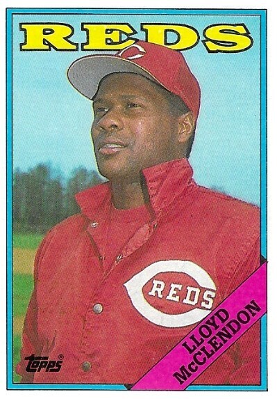 McClendon, Lloyd / 1988 Cincinnati Reds / Topps #172