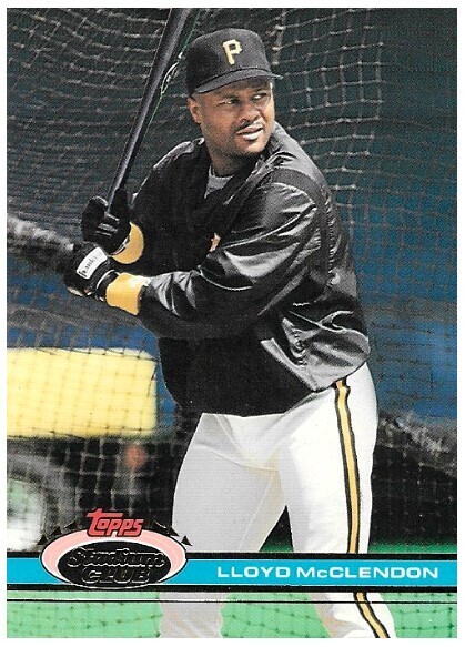 McClendon, Lloyd / 1991 Pittsburgh Pirates / Stadium Club #385