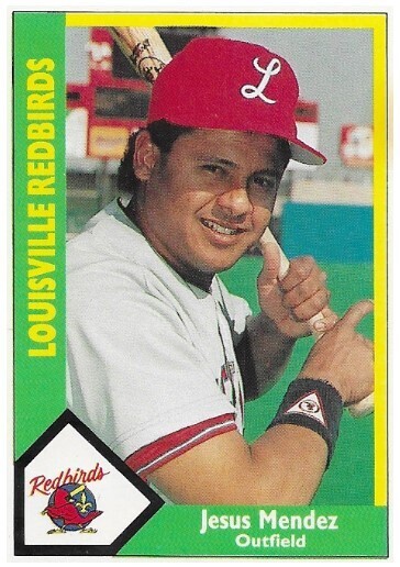 Mendez, Jesus / 1990 Louisville Redbirds / CMC #118