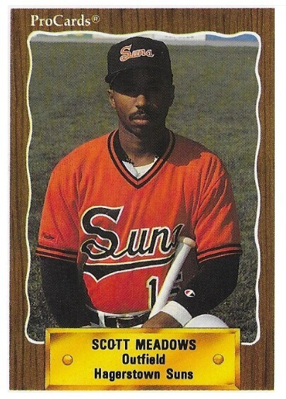 Meadows, Scott / 1990 Hagerstown Suns / CMC #735