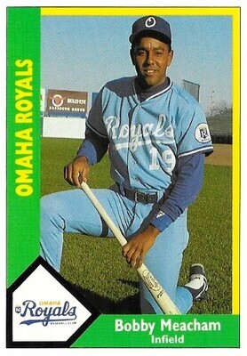 Meacham, Bobby / 1990 Omaha Royals / CMC #189