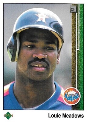 Meadows, Louie / 1989 Houston Astros / Upper Deck #401