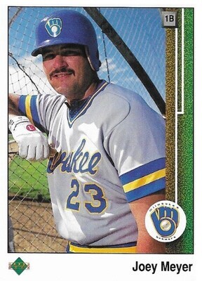 Meyer, Joey / 1989 Milwaukee Brewers / Upper Deck #403