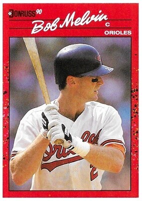 Melvin, Bob / 1990 Baltimore Orioles / Donruss #451