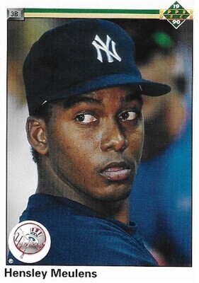 Meulens, Hensley / 1990 New York Yankees / Upper Deck #546