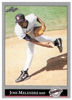 Melendez, Jose / 1992 San Diego Padres / Leaf #507