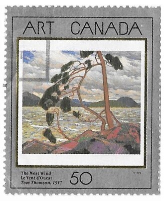 Canada / 1990 / The West Wind / 50 ¢