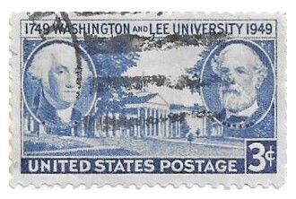 United States / 1949 / Washington and Lee University / 3 Cents