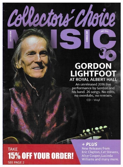 Collectors' Choice Music / Gordon Lightfoot / July 2023