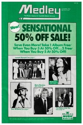 Medley / Sensational 50% Off Sale! / 1989