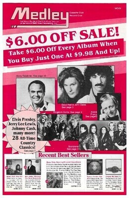 Medley / $6.00 Off Sale! / 1988