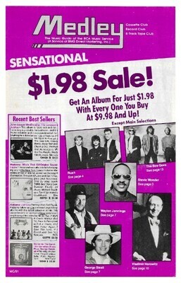 Medley / Sensational $1.98 Sale! / 1987