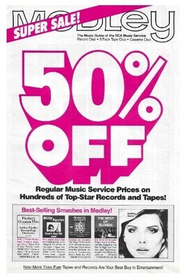 Medley / Super Sale! - 50% Off / 1982