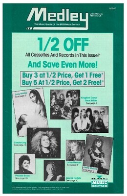 Medley / Half Off - And Save Even More! / 1989